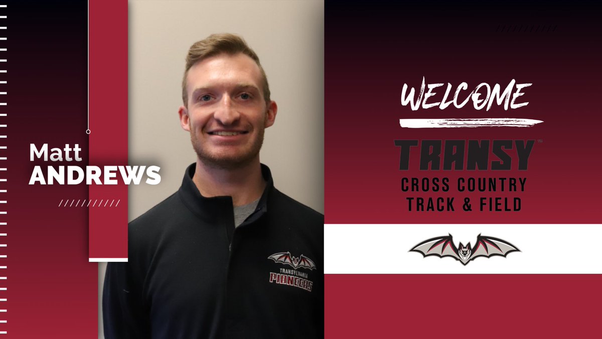 #WingsUp🦇 Transy Athletics welcomes Matt Andrews as our head coach for Transy Cross Country/Track and Field! 

Read more: transysports.com/news/2023/1/17…