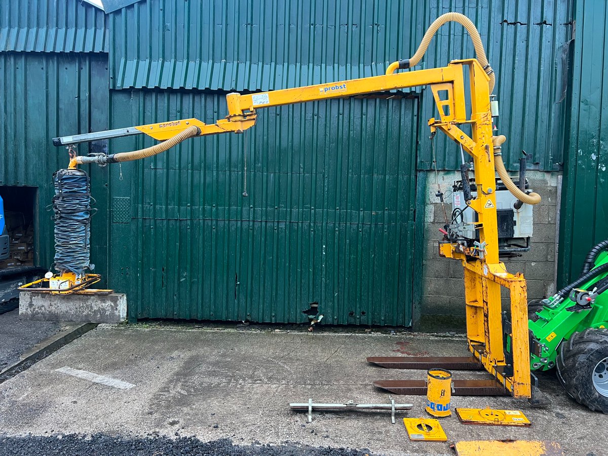 1stBasePlant's tweet photo. #probst Jumbo BV For Sale  

Choice of two units
Come with a selection of lifting plates

Good working order £4,450+vat each

List on our site - https://t.co/Wh3rInJMaC https://t.co/1hiXTJqR5l