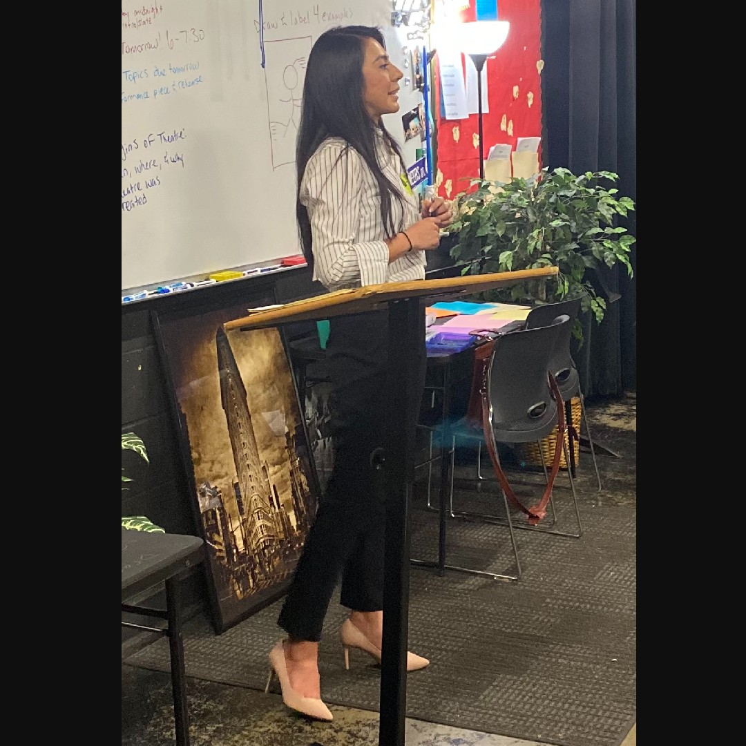 RHSMounties's tweet photo. Our mission at RHS is to provide an environment of educational excellence where all belong, all learn, and all succeed. We thought it powerful our kiddos got to hear a success story from a person within their community!
#RHS #TesorosHispanos #AllBelong #AllLearn #AllSucceed https://t.co/Zry91loiDf