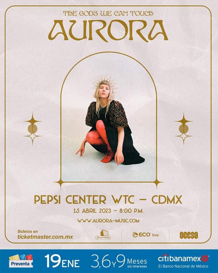 Dos sorpresas Aurora y Lauren viene a México 🥹 creo que solo falta ver a Camila cabello, Alessia Cara y a Hailee Steinfeld
