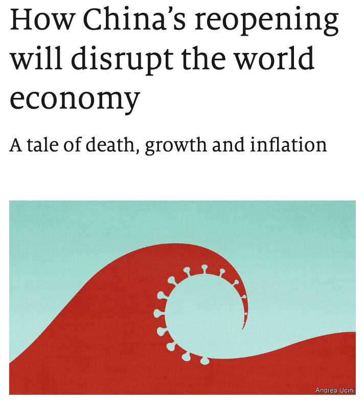 agent_of_change's tweet photo. The Economist demonstrating a remarkable consistency: in March 2022 it was a case of "China bad", and now in January 2023 it's yet again a case of "China bad". https://t.co/Bk4QUEibLY