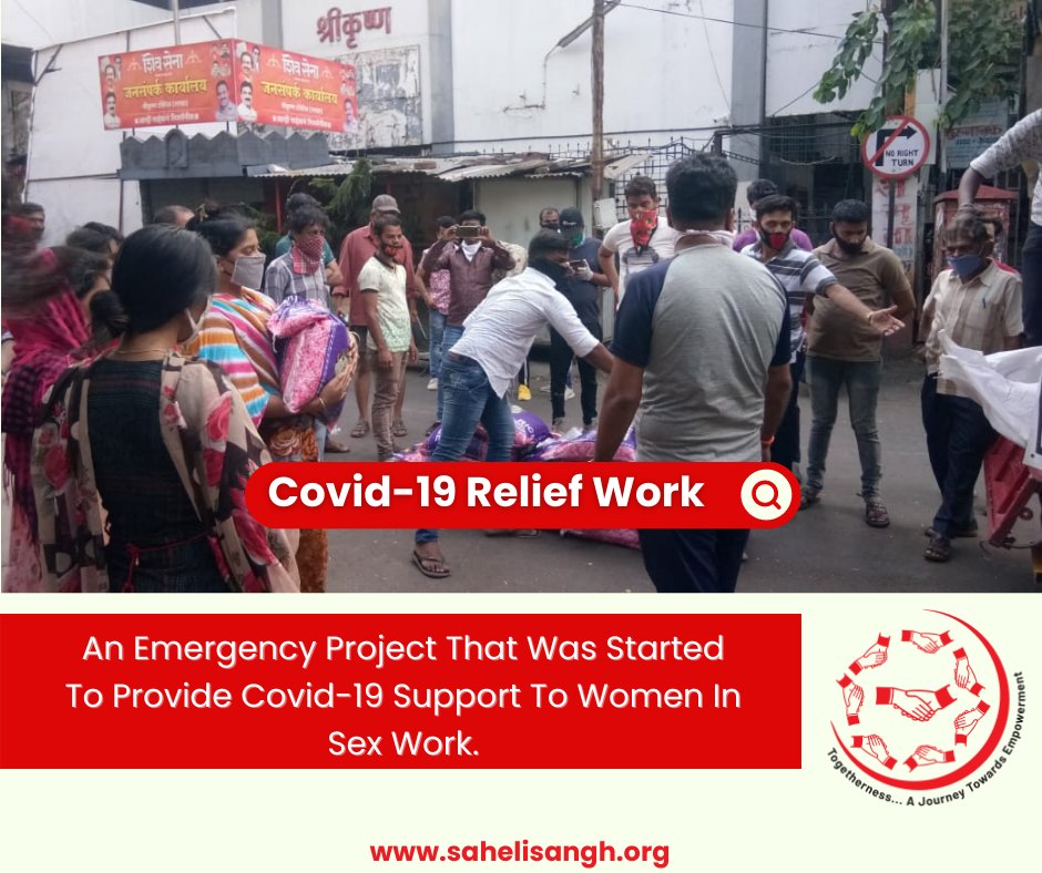#54. An emergency project that was started to provide Covid-19 support to women in sex work.

More Info@ sahelisangh.org