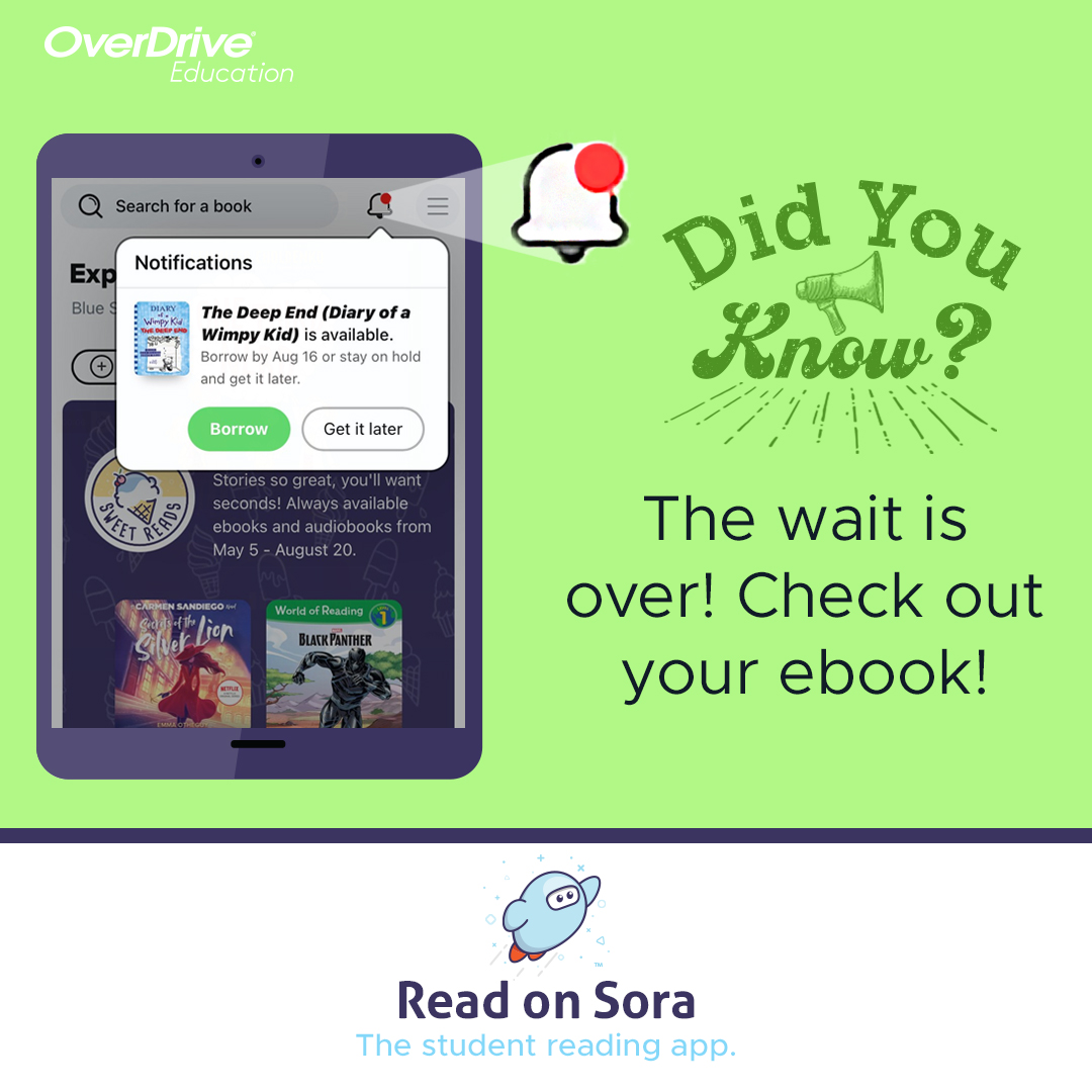 Sora, by OverDrive Education tweet media
