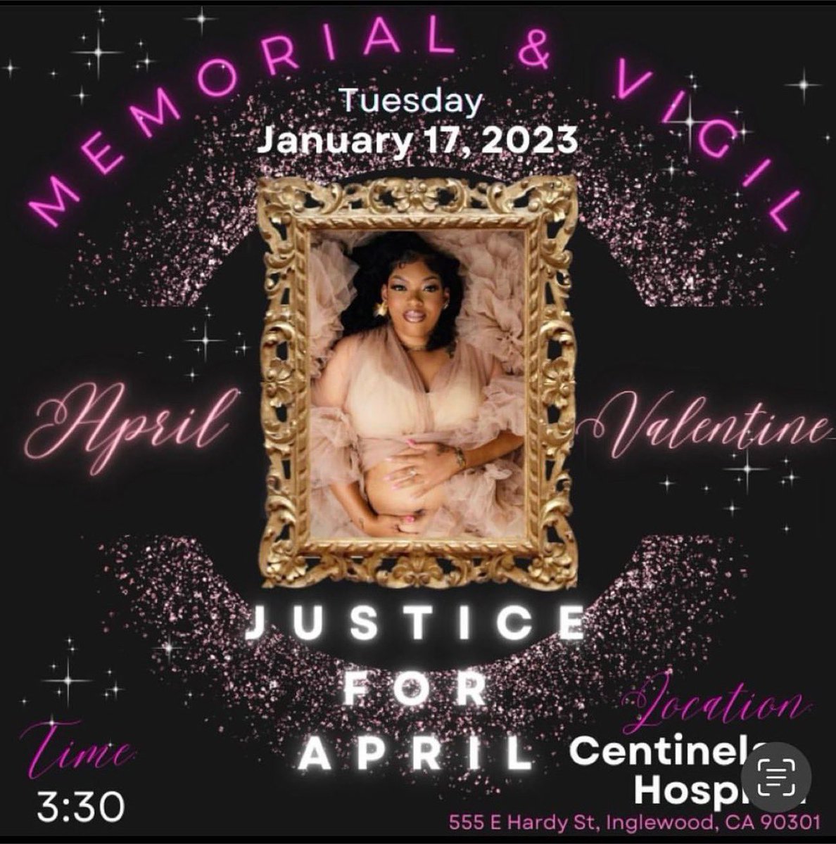 ConsumerWD's tweet photo. Repost @4kira4moms
WE STAND IN SOLIDARITY WITH THE FAMILY OF APRIL VALENTINE ๐๐ฝ๐๐ซ. Please join the community for a vigil in Aprils honor. Tues Jan 16th 3:30pm at Centinela Hospital #enoughisenough #justiceforapril #sheshouldbehere #blackmamasmatter #lovealways https://t.co/EzFHu1H4DN