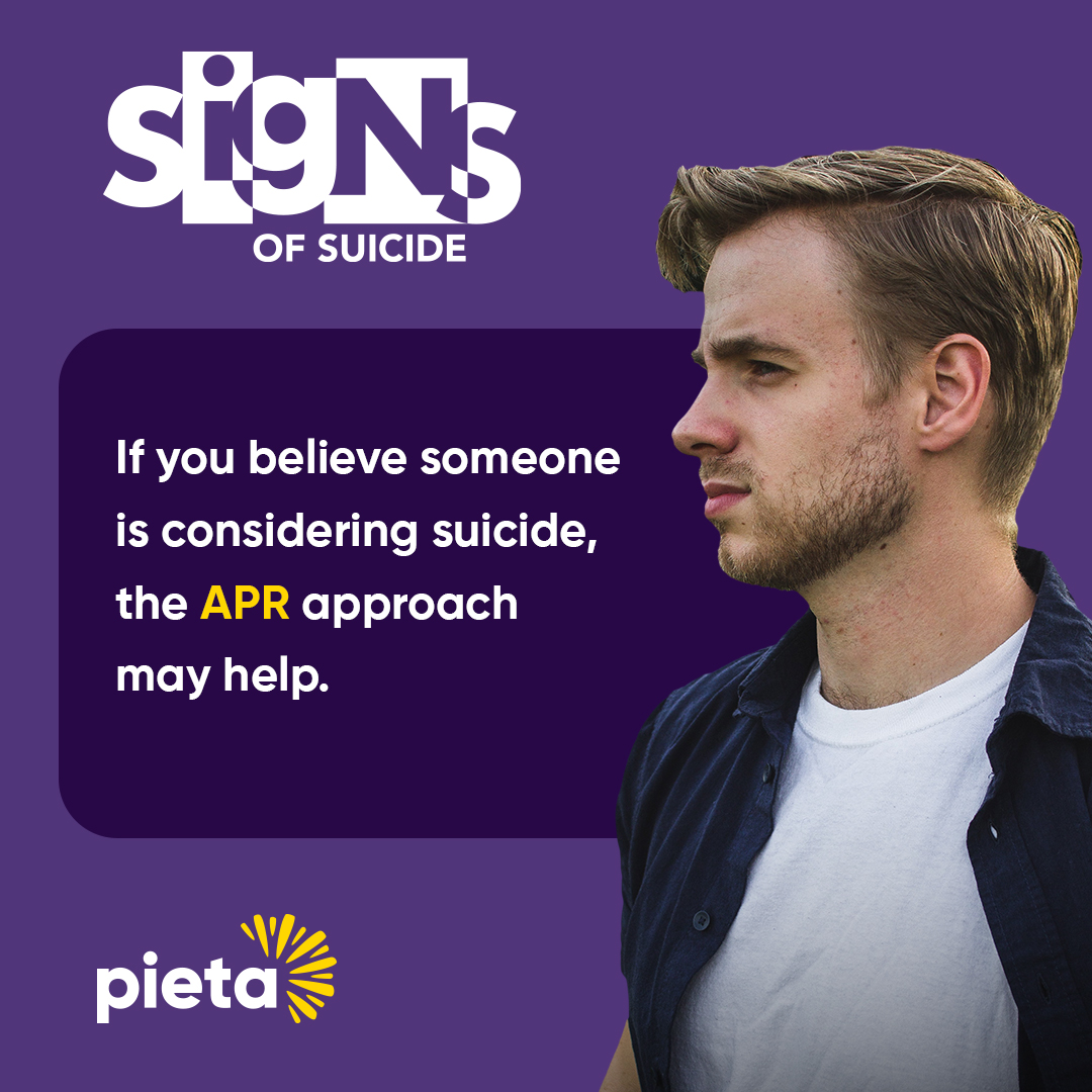 PietaHouse's tweet photo. APR just like CPR could help save a life. For more information visit - https://t.co/Lh8nagDq8q

#SignsofSuicide https://t.co/Apms9VB74h