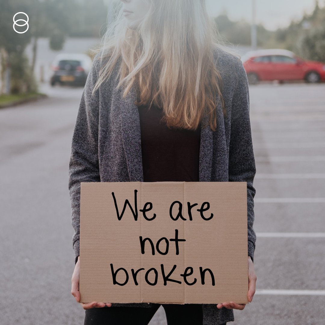 International We Are Not Broken Day is to remind ourselves that our worth is not determined by the challenges we face. Trauma, mental illness, amputations, physical scars, &amp; invisible illness do not make us broken. We are not defined by our struggles. Let's change the narrative.