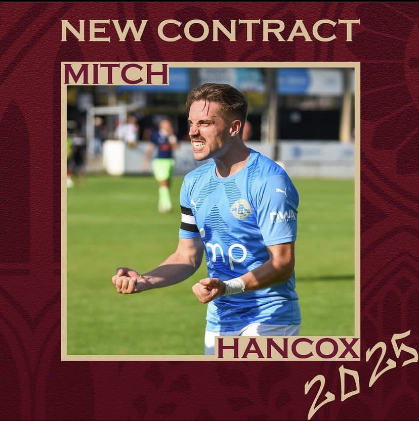 NEW DEAL: Delighted to see Mitch Hancox rewarded with a 2 year contract at York. @MjHancox @MomentumSM ✍🏼⚽️