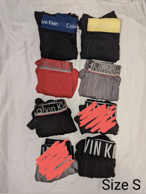 1 pic. Underwear Sale! (2/3)
Worldwide Shipping! 

DM for details, payments through PayPal!
---
#underwear
