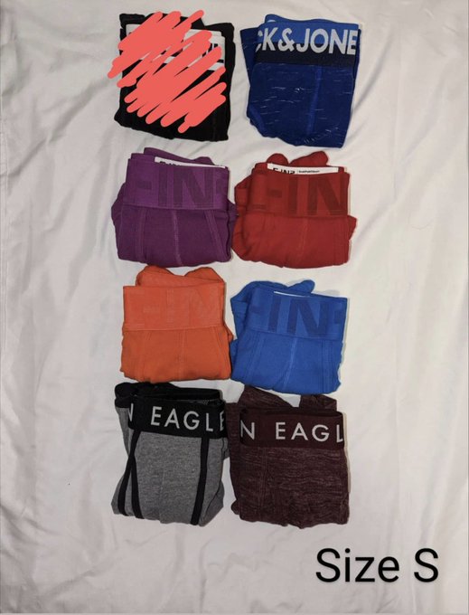 2 pic. Underwear Sale! (2/3)
Worldwide Shipping! 

DM for details, payments through PayPal!
---
#underwear