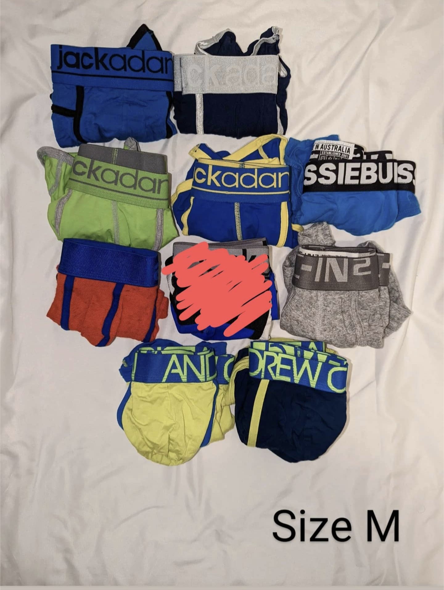 4 pic. Underwear Sale! (2/3)
Worldwide Shipping! 

DM for details, payments through PayPal!
---
#underwear