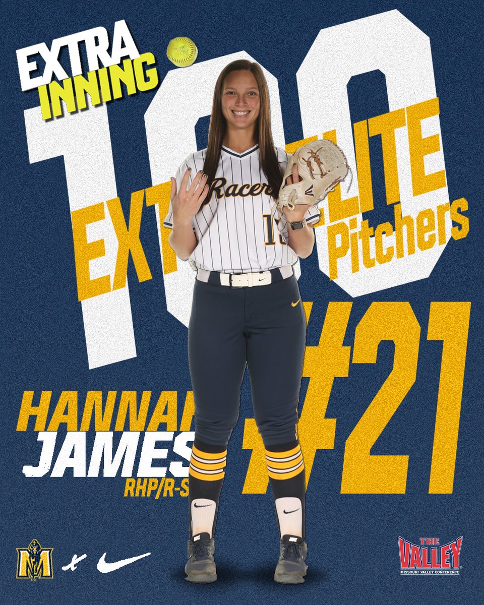 RacersSoftball's tweet image. There are a lot of pitchers in D1️⃣ softball.

And we are proud to have one of the best!

#TheRaceIsOn🏇🏇🏇