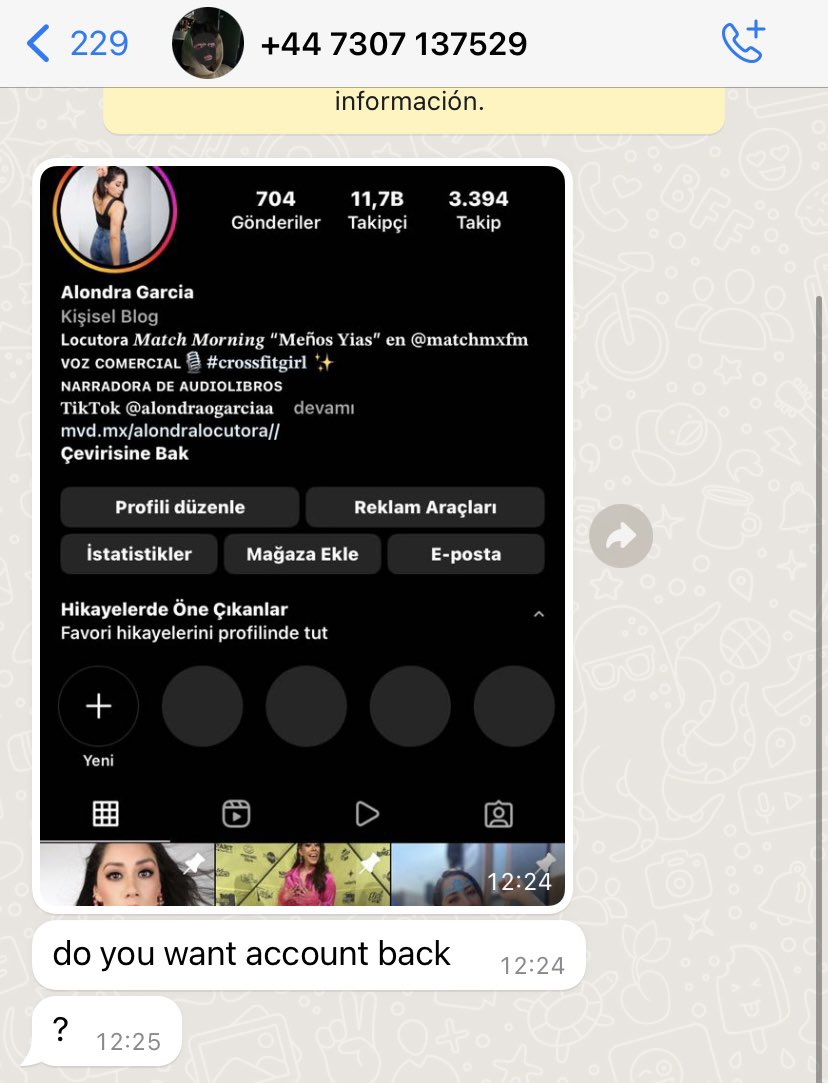 AlondraOGarcia's tweet image. Amigos me hackearon mi cuenta de #instagram 😡 alguien puede ayudarme a saber cómo reportarla y recuperarla? No saben que impotenciaaaaaaaaa RT PLIS