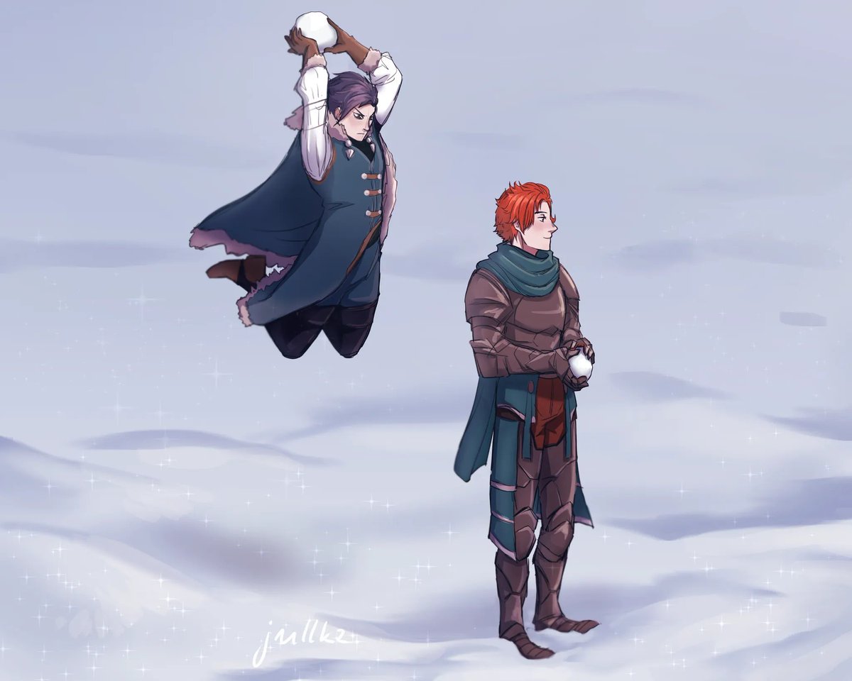 Winter in Faerghus is not without its dangers #FE3H #FireEmblem