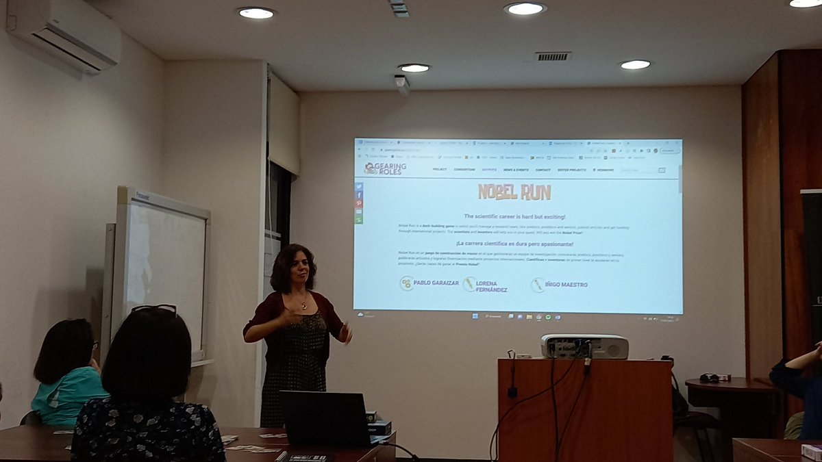 JanoAor's tweet photo. Nobel Run, una hermosa experiencia de divulgación científica y vocación STEM presentada en la @UAustraldeChile por la Dra. @mlguenaga, juego diseñado por el Dr. @PGaraizar y Lorena Fernández.

#nobelrun

@FCIUACh https://t.co/xJj518Ywmj