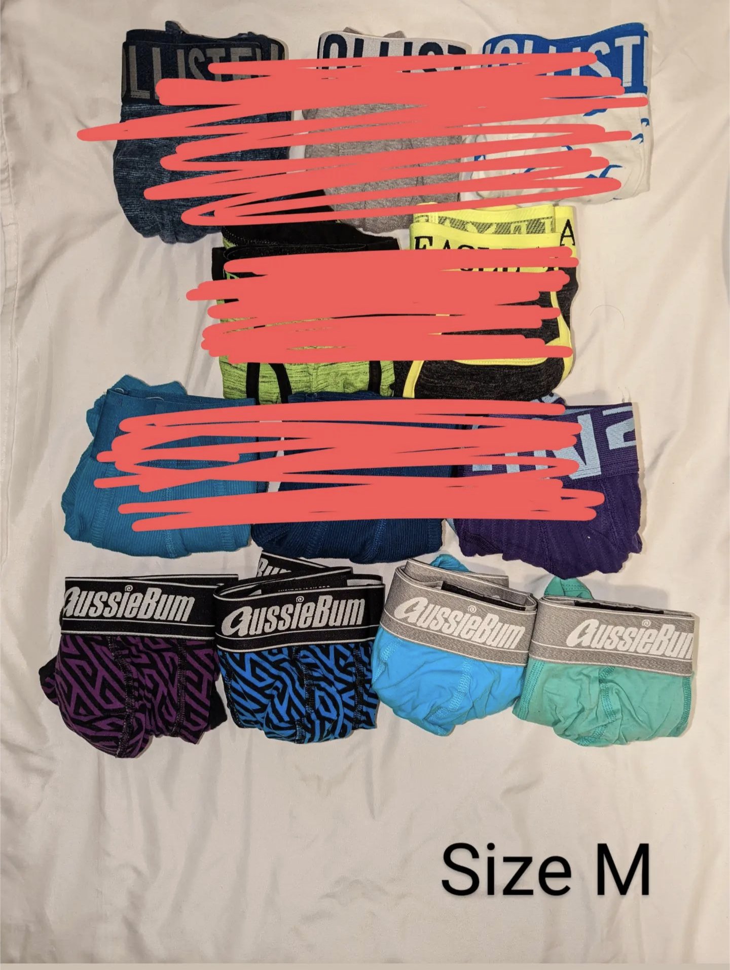 4 pic. Underwear Sale! (1/3)
Worldwide Shipping! 

DM for details, payments through PayPal!
---
#underwear