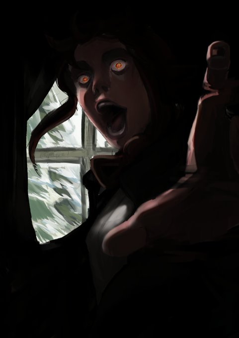 「dark window」 illustration images(Latest)