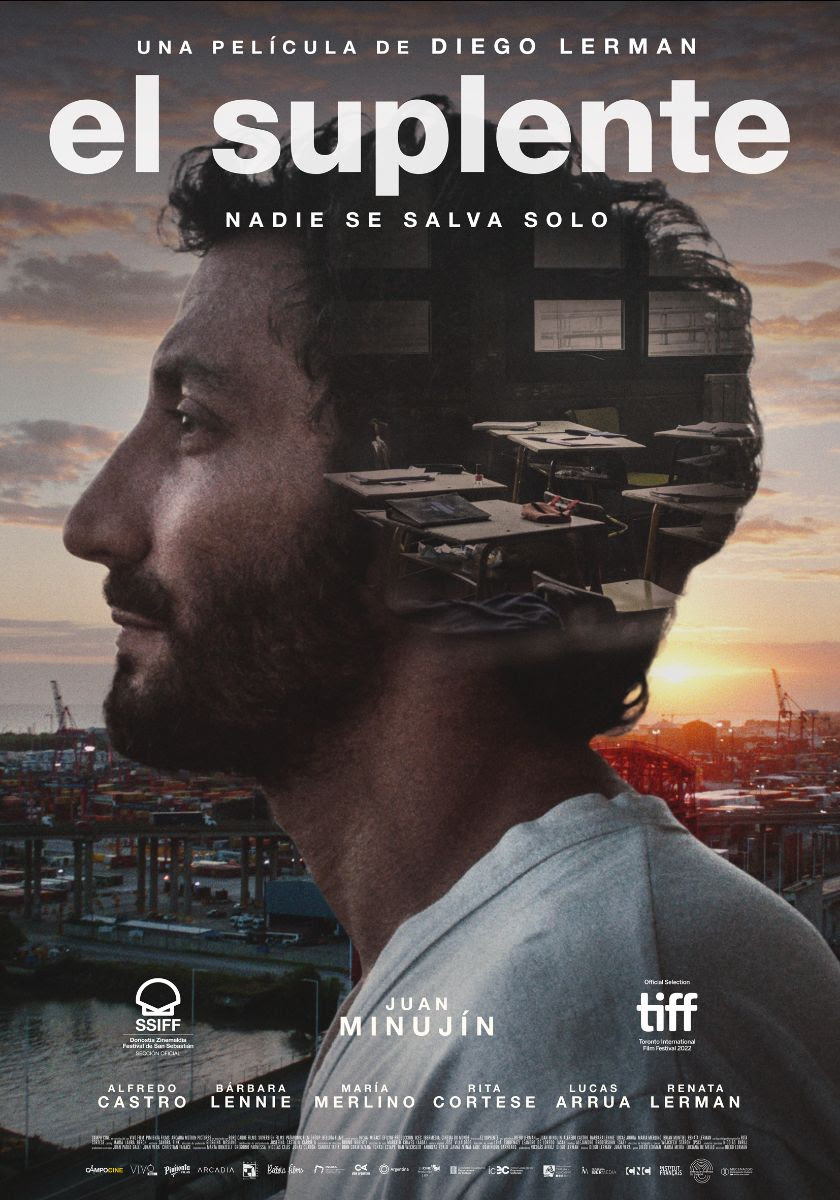 MovieCrazyP's tweet photo. Nadie se salva solo.
#PimientaFilms anuncia fecha de estreno de #ElSuplente, una película del reconocido director argentino Diego Lerman.
🗓 26 de enero en cines nacionales. https://t.co/3TrzGSgZPD