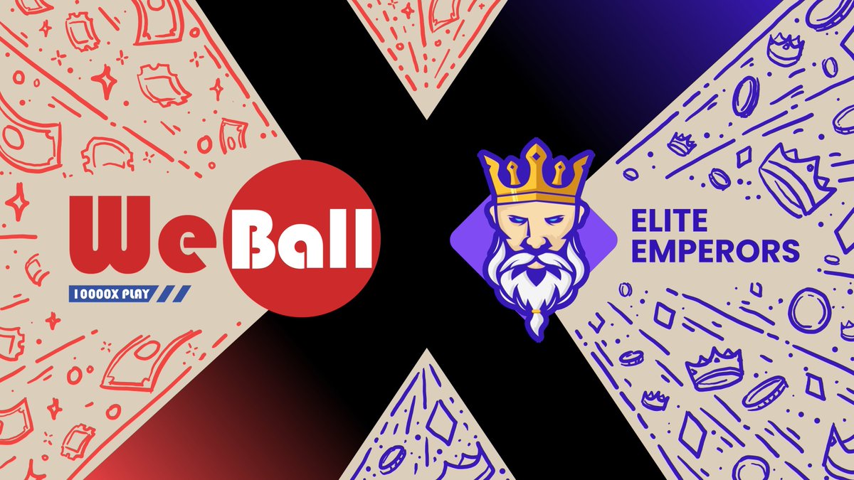 We are proud to announce an elite partnership with <a href="/Jedidiahelite/">JEDIDIAH ◎</a> and <a href="/eliteemperornft/">Elite Emperors</a>. This will take Weball onto greater heights. Full twitter thread will be released tomorrow.

To celebrate, 2x event on Jan.18 12:10 pm UTC. Double prizes at the price of one. 🥳🥳
