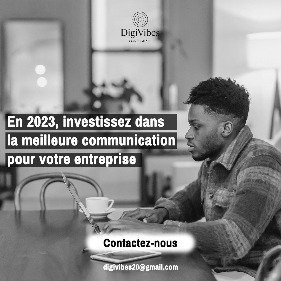 Digivibes2's tweet photo. ▪️Votre présence digitale est capitale pour la bonne croissance de votre business.

▪️Vous souhaitez investir pour une bonne stratégie de communication pour votre entreprise ? 

📞CONTACTEZ NOUS !                                              
+221 76 313 42 09. https://t.co/g6Ezn6k2NS
