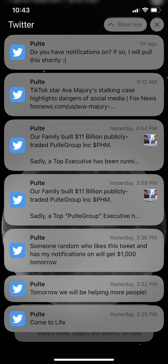 kehsunami's tweet photo. @pulte notifications ON notifications 📣 🙌🏻 $sarassi https://t.co/pJ6wTeJdI6