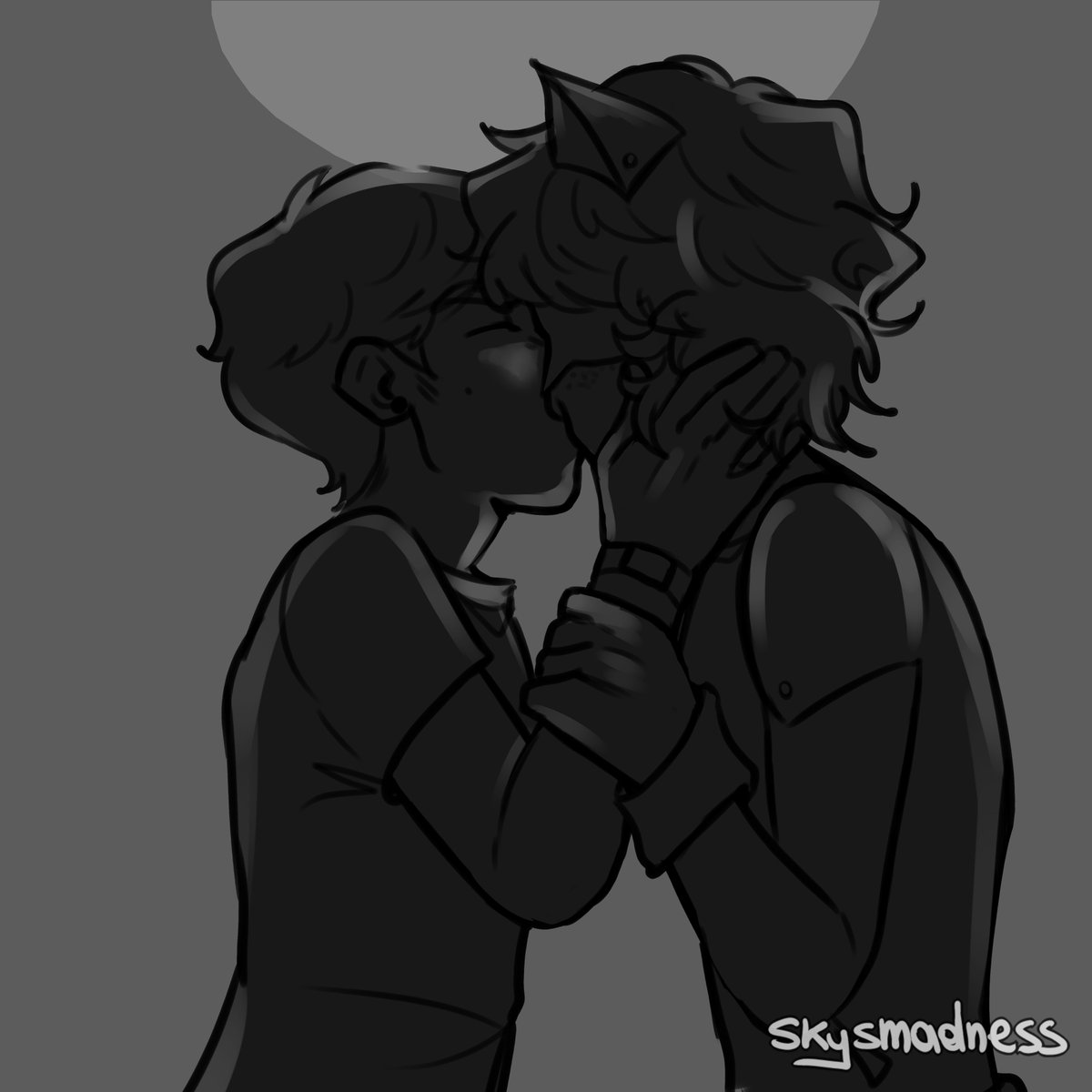 skysmadness's tweet image. back at it again with the byler miraculous au #byler