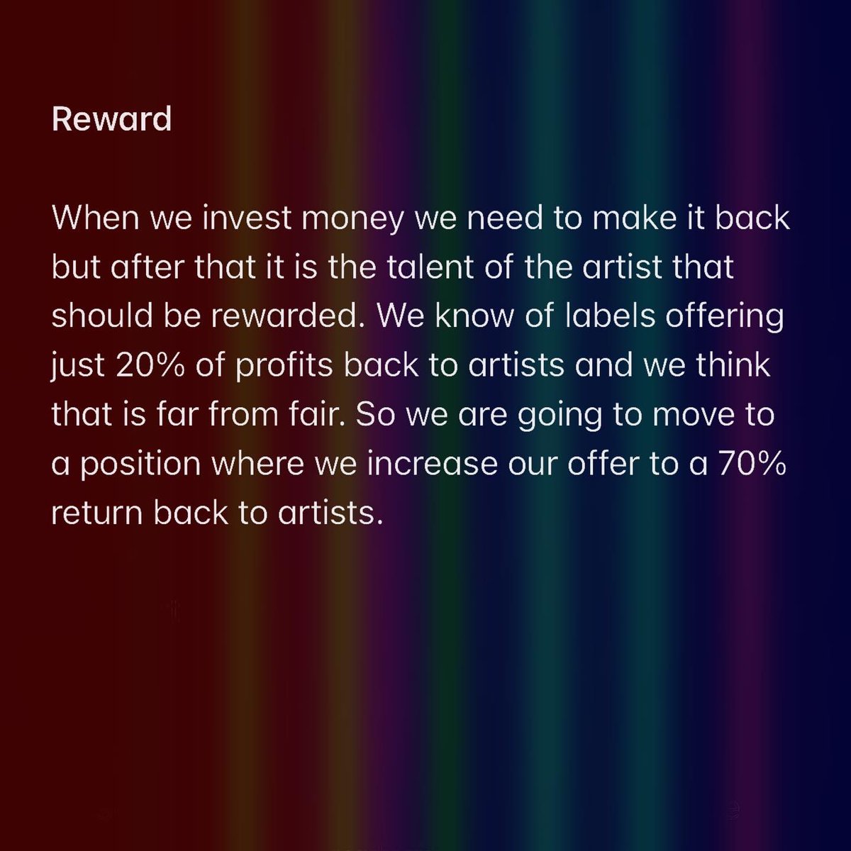 RollerblasterR's tweet photo. Can we become an ethical record label? We think so #recordlabel #musician #mentalhealth https://t.co/jJCGikMEVN