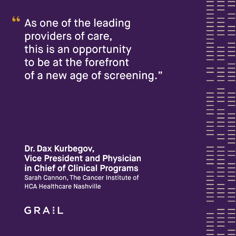 GrailBio's tweet photo. Four of our health system partners have led the way in pursuing implementation of #MCED screening.
 
Our new whitepaper with @RE_Pharma featuring @OchsnerHealth @HCAHealthcare @VAPittsburgh &amp; @Providence shares what was learned w/MCED implementation.