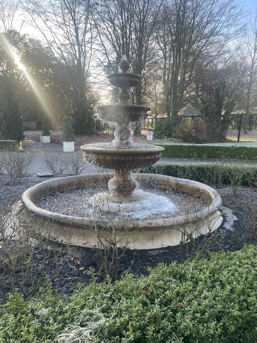 Beautiful frosty morning @LyrathEstate today🥶

#cold #frosty #kilkenny #luxuryhotels #5starhotel #luxuryexperience