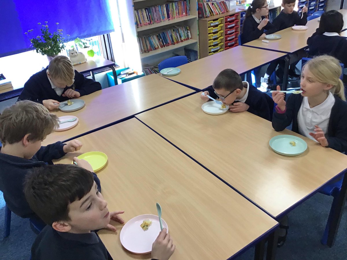 GCA_learning's tweet photo. Year 4 have thoroughly enjoyed their DT unit about potatoes. The children have designed and made healthy potato based recipes including a vegetarian potato cake. They look great and we hear they tasted fantastic! #GCAdt #GCAwellbeing https://t.co/zm4wT7YLms