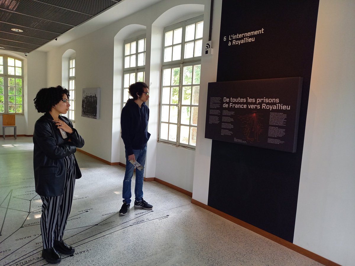 SalaunHubert's tweet photo. De #Royallieu à #Mauthausen puis à #Hartheim 
#defijeune #abbecharpentier #villedechantilly https://t.co/XaEljF0L3U