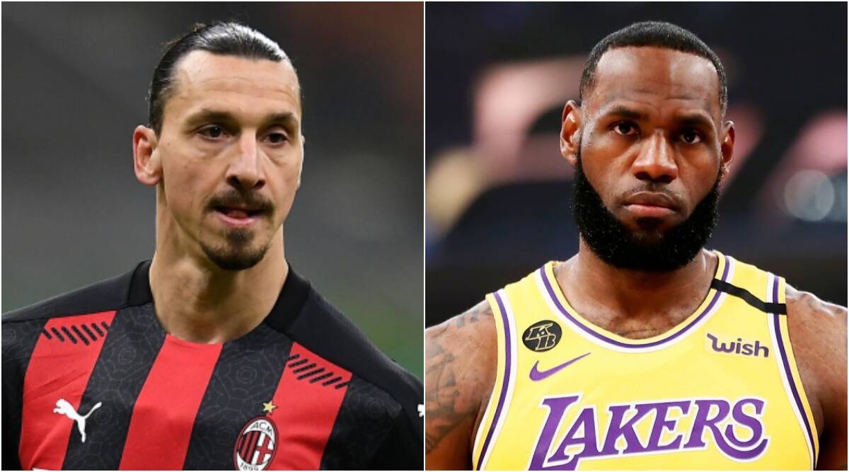 TIL that when Zlatan Ibrahimovic signed for MLS club LA Galaxy, LeBron James  sent him one of his Lakers jerseys as a welcome to LA gift. Zlatan's  response was to sign it