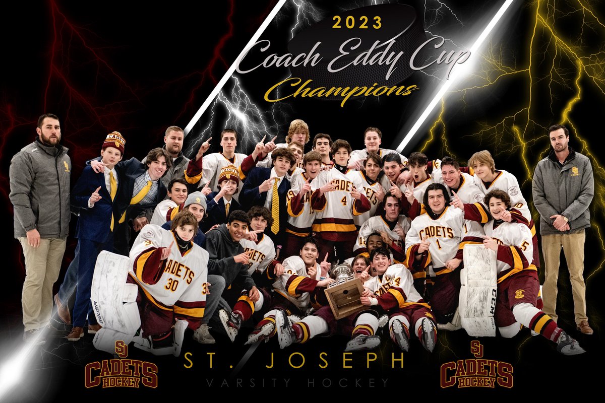CTHKReportChris's tweet photo. Well, they say third time is the charm and that held true for @SJ_Hockey as they claimed the Coach Eddy Cup last night. Congratulations. I am already looking forward to next year. @CTHKReport https://t.co/sinHzfC7SD