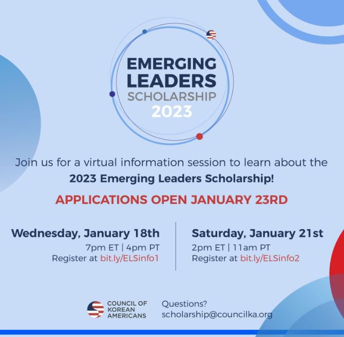 JHSPH_APPHN's tweet photo. Scholarship providing up to $4,500 in financial support for college, recent grad, &amp; grad students interested in the Korean American community and serving in a public service internship program in DC or NYC! Session 1: https://t.co/Ck7JnbjT8l, Session 2: https://t.co/SI5IfhKg6y https://t.co/OdC4Z4Aeeh