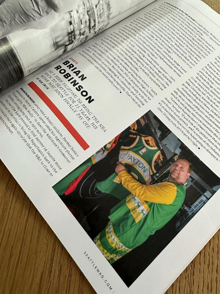 Thanks to <a href="/Seattlemag/">Seattle magazine</a> for including me in their 2023 Most Influential list.  

Whenever recognition is thrown my way, it is actually a testament to great friends who work hard for our city. 

2023 is going to be a special year for the GREATEST community of fans EVER.