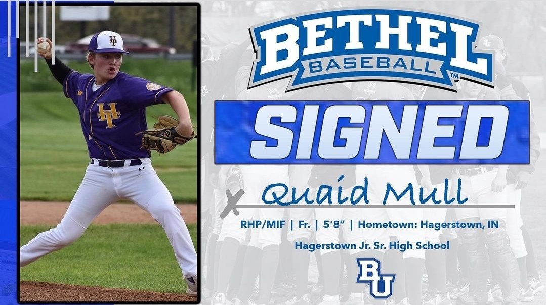Hagerstown HS Baseball (@htowntigers_bb) on Twitter photo Congrats to Quaid Mull!
<a href="/BUPilotsBB/">Bethel Pilots Baseball</a>
@IHSAAbaseball
<a href="/IHSBCA/">IN Baseball Coaches</a>
<a href="/HTownAthletics/">Hagerstown Tigers Athletic Department</a> Congrats to Quaid Mull!
<a href="/BUPilotsBB/">Bethel Pilots Baseball</a>
@IHSAAbaseball
<a href="/IHSBCA/">IN Baseball Coaches</a>
<a href="/HTownAthletics/">Hagerstown Tigers Athletic Department</a>