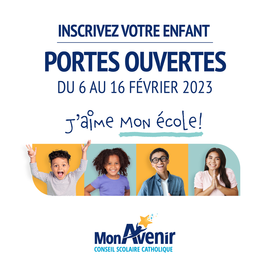 cscmonavenir's tweet photo. Les écoles du Csc MonAvenir ouvriront leurs portes du lundi 6 au jeudi 16 février 2023. Ce sera l’occasion idéale pour les futurs élèves et leurs familles de découvrir l’environnement qui accueillera leur enfant en septembre prochain. 
Lire le communiqué : https://t.co/w79XhjwW7J https://t.co/30f0bTNb0T