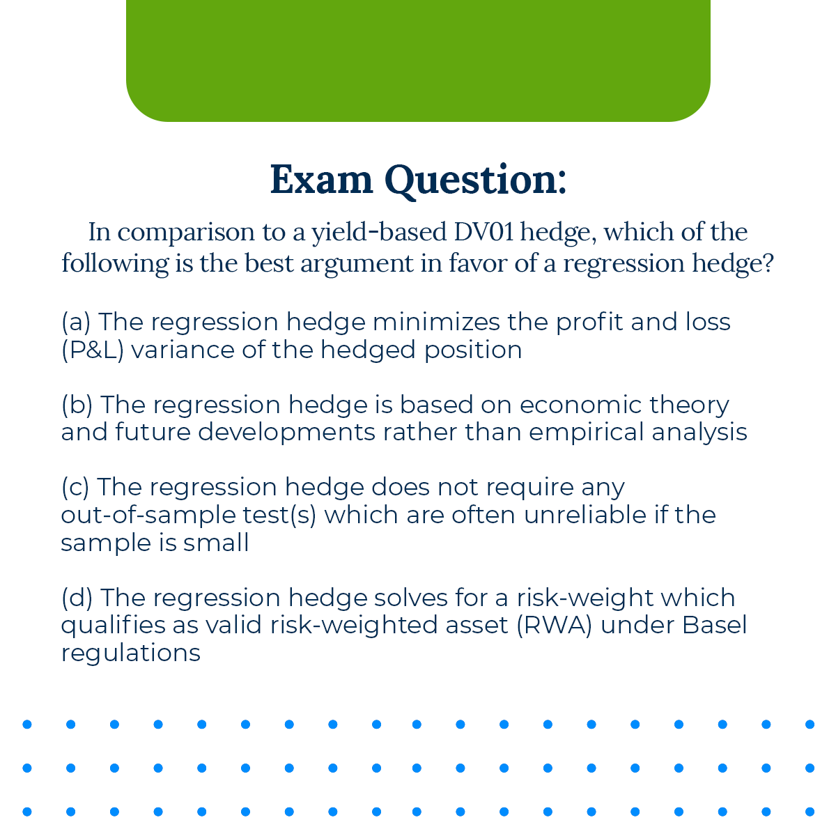 bionicturtle's tweet photo. Another #BionicTurtle Test Tip Tuesday coming your way! This time it's from our forum and focuses on empirical approaches to fixed income hedging. Read more and join the discussion >> https://t.co/Ee6j9YsPXM
#FRMCertification #FinancialRiskManagement #FRM https://t.co/vZqH5SPV5z