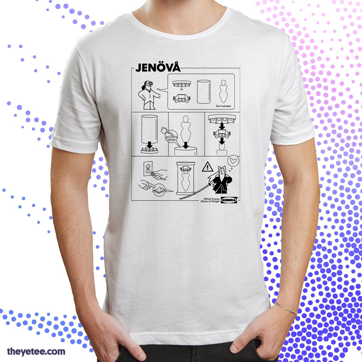 When it arrives, this tee might require just a little bit of assembly before you can wear it... Designed by @AaronsArtRoom https://t.co/Bj6qFOGKSl