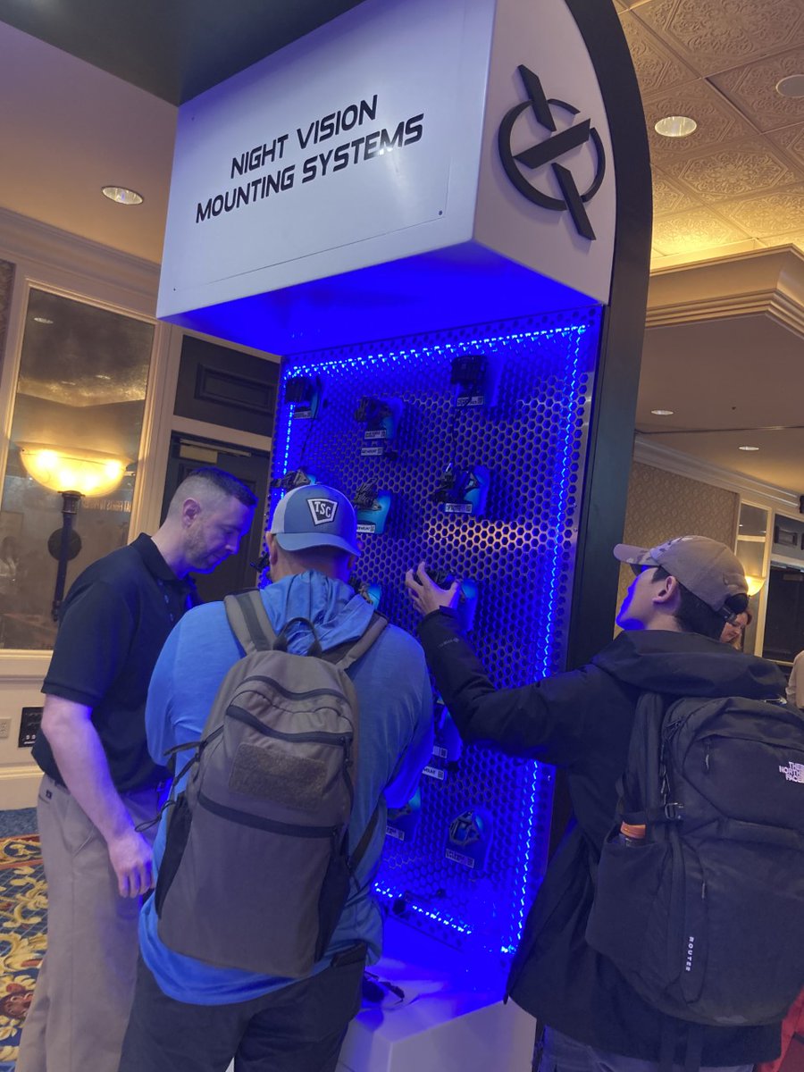 wilcoxindcorp's tweet photo. We're off and running at #ShotShow23  Stop by booth 62303 to learn more about our products and leading-edge capabilities!
#ShotShow #XeLine #FUSIONSYSTEM #RAAMGSS #BOSSXe #MRFXe #RAIDXe #NVGMouting #NVG #NightVIsion https://t.co/Pa6VBSCpS4