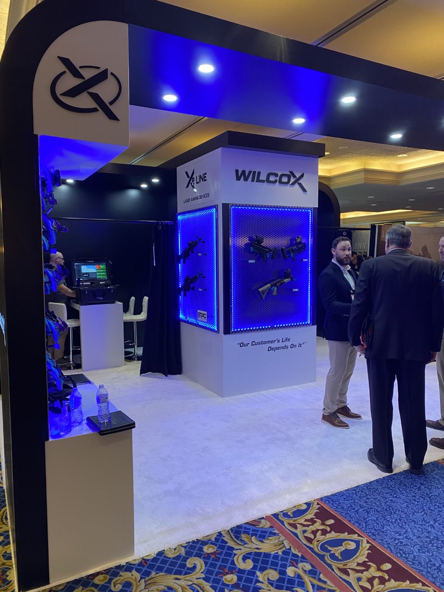 wilcoxindcorp's tweet photo. We're off and running at #ShotShow23  Stop by booth 62303 to learn more about our products and leading-edge capabilities!
#ShotShow #XeLine #FUSIONSYSTEM #RAAMGSS #BOSSXe #MRFXe #RAIDXe #NVGMouting #NVG #NightVIsion https://t.co/Pa6VBSCpS4
