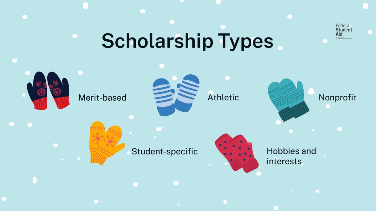 May we suggest trying them ALL on for size? 😉​

Get scholarship tips: studentaid.gov/articles/schol…