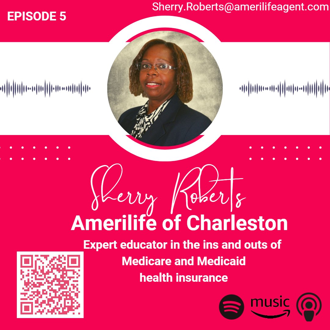 Goes live tomorrow at 9 AM!!

You do not want to miss Episode 5 launching Wednesday January 18th! Our local expert Sherry Roberts with Amerilife of Charleston will guide us through the Medicare and Medicaid maze!