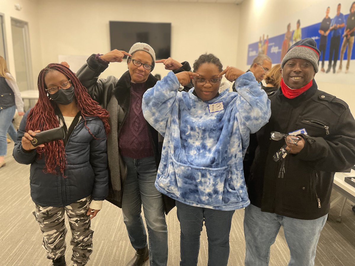 We had a great time on Friday with @preventblindnessgeorgia at Decatur Goodwill for our Student Vision Clinic. 19 of our ESL and ABE students were able to attend, received a free eye exam, and had a new pair of glasses ordered! Looking forward to bright futures!