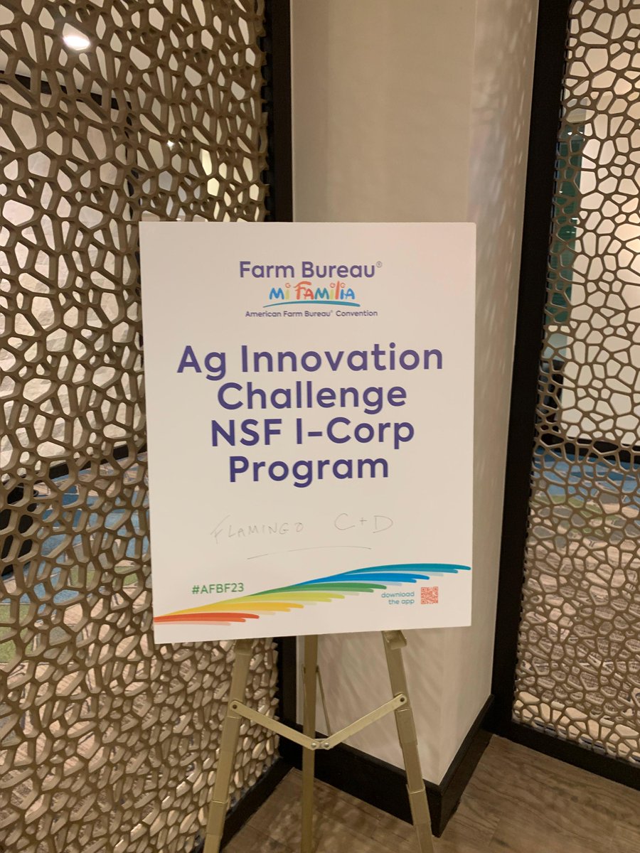 IN I-Corps takes AgCorps! Our inaugural cohort was a special one - these agtech innovators headed to Puerto Rico for the @FarmBureau's annual convention to conduct customer discovery interviews. Thanks to AFBF for hosting us & making it such an enriching experience! #AFBF23