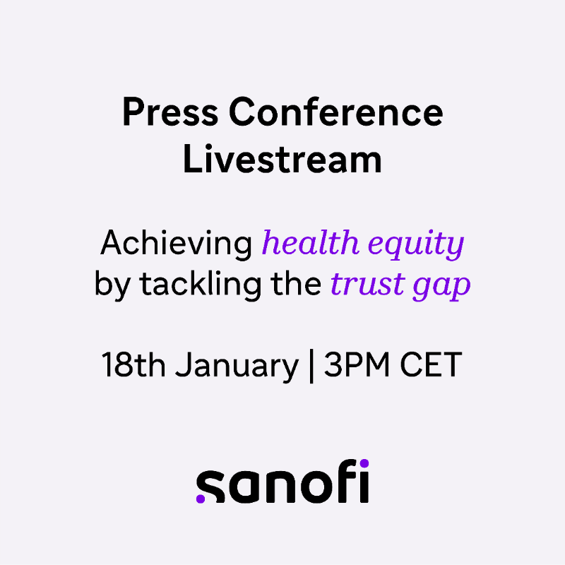 sanofi's tweet photo. LIVE FROM #WEF2023
Tune in to watch the launch of #AMillionConversations: A global coalition between public, private and social sectors to build trust between healthcare and people who feel discriminated against.
💻 Livestream: https://t.co/3KczhS3nGf
@WEF #ActWithImpact