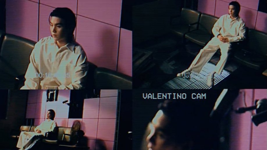 houriyng's tweet image. valentino's new face ; SUGA