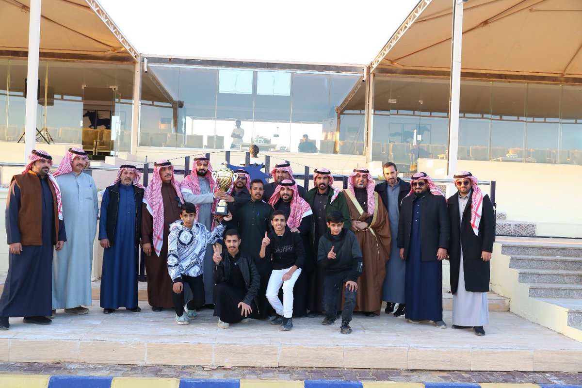 furguryat's tweet photo. إدارة وملاك ومحبي ميدان فروسية القريات تزف التهاني والتبريكات للمالك الحميدي السالمي وأبناءه بفوز الفرس الستر بالمركز الاول بالشوط الثالث وفوز الجواد البطل ( يرمش ) بالجائزة الكبرى سياره بالشوط الرابع بتدريبات المبدع عبدالرحمن السالمي #بميدان_فروسية_الجوف 

 #ميدان_فروسية_القريات https://t.co/fFkp8le3Qm