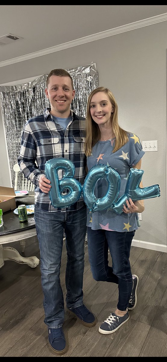 RHampton09's tweet photo. Congratulations to @allisonnhyde and Cam. We are looking forward to August to welcome baby boy Charlie Ley Hyde. https://t.co/o2x5l5Ja3k