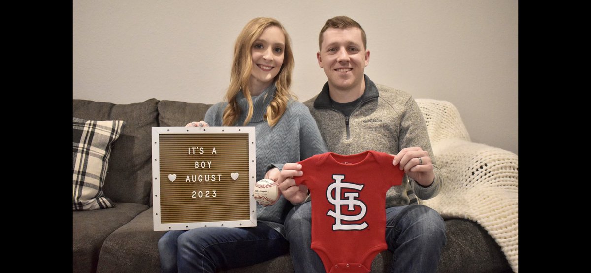 RHampton09's tweet photo. Congratulations to @allisonnhyde and Cam. We are looking forward to August to welcome baby boy Charlie Ley Hyde. https://t.co/o2x5l5Ja3k