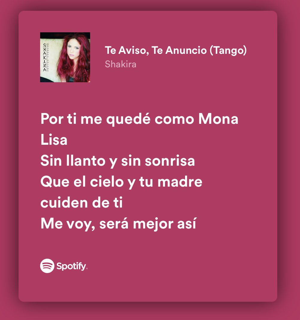 cs_antunez's tweet photo. ⁦@shakira⁩ no hacia falta una nueva, ya la tenías!! 😘😘 https://t.co/JLYlhLuLDM